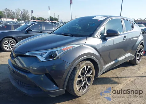 2018 Toyota C-Hr Xle z USA, uszkodzony, nr VIN JTNKHMBX9J1009564